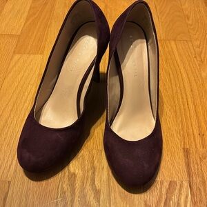 Kelly & Katie burgundy heels